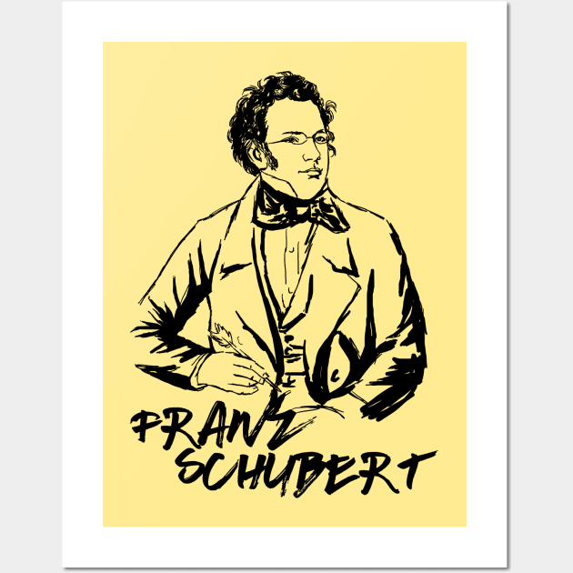 Schubert Wall Art by Erena Samohai